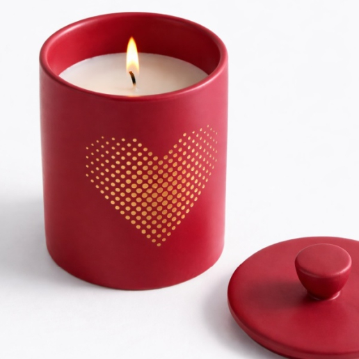Heart Scented Candle