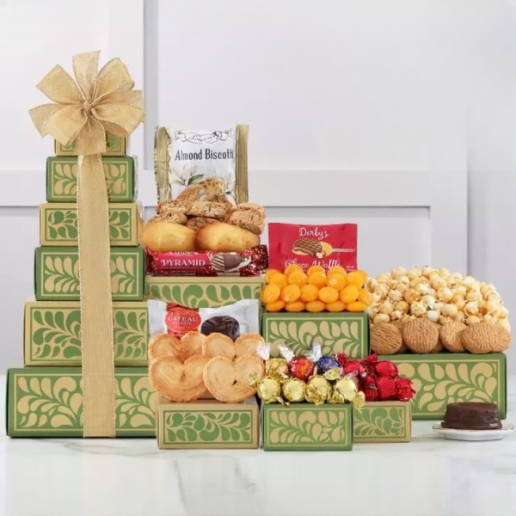 Lindt, Ghirardelli and Bakery Gift Tower