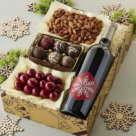 Holiday Cheer Wine Gift