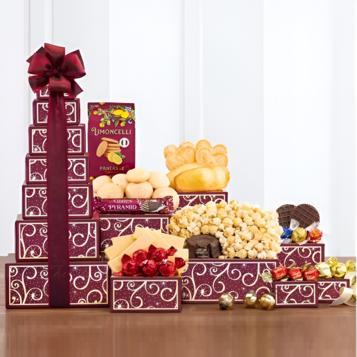 Chocolate and Sweets Gift Tower