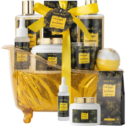 Orchid Jasmine Spa Basket for Unisex