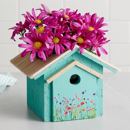 Birdhouse of Blooms