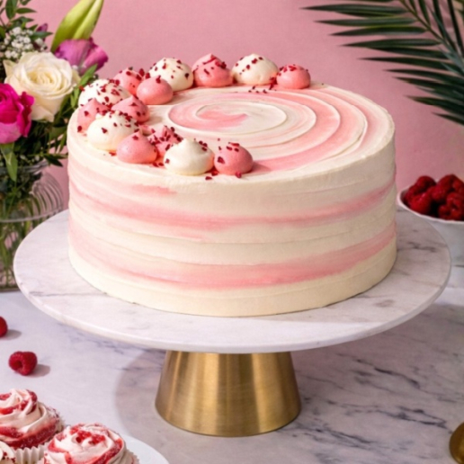 Ultimate Raspberry Ripple Cake