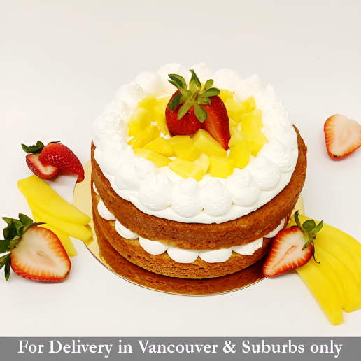 Mango Strawberry Shortcake