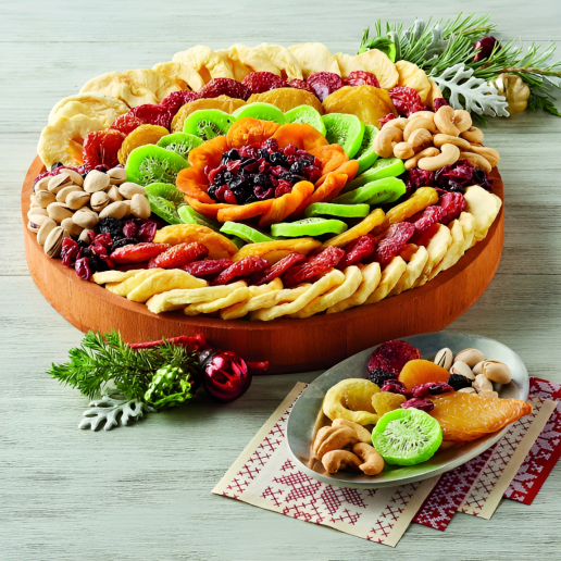 Dried Fruit and Nut Wreath
