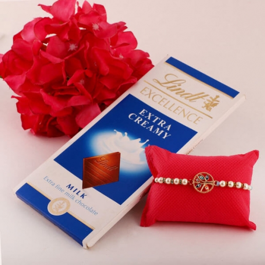 Tree of Life Rakhi and Lindt