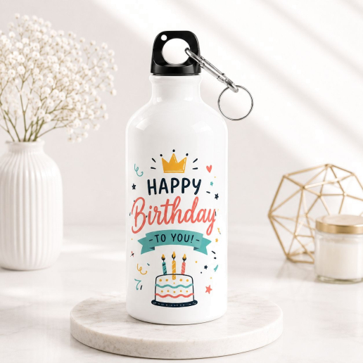 Birthday Wishes Water Bottle