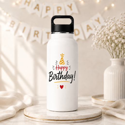 Happy Birthday Water Bottle