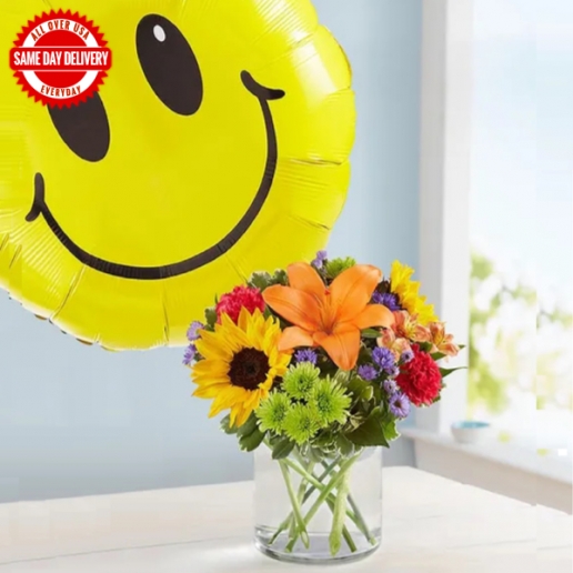 Summer Smiley Flowers