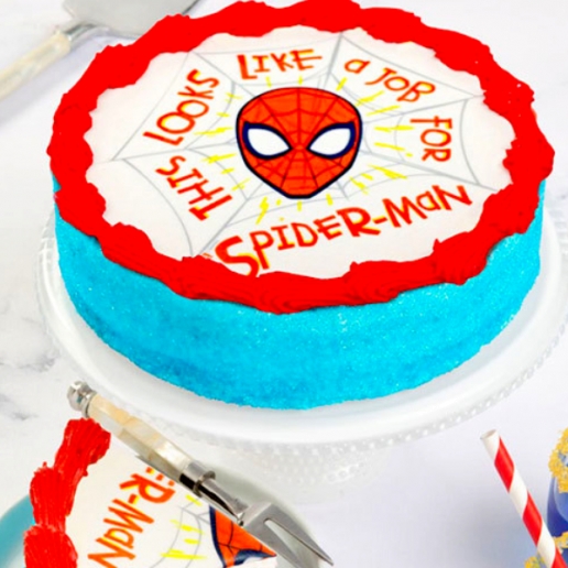 SpiderMan Cake