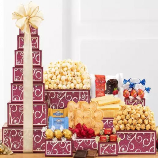 Chocolate and Sweets Gift Tower