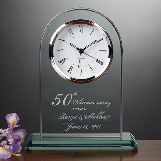 Everlasting Love Anniversary Clock