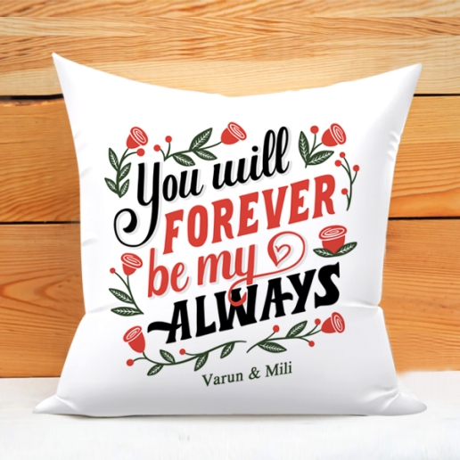 Romance Personalized Cushion