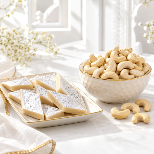 Festive Kaju Katli & Premium Cashew Combo