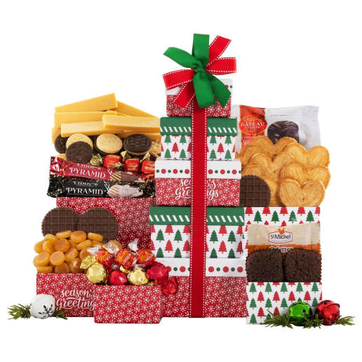 Holiday Cheer Tower of Sweets 